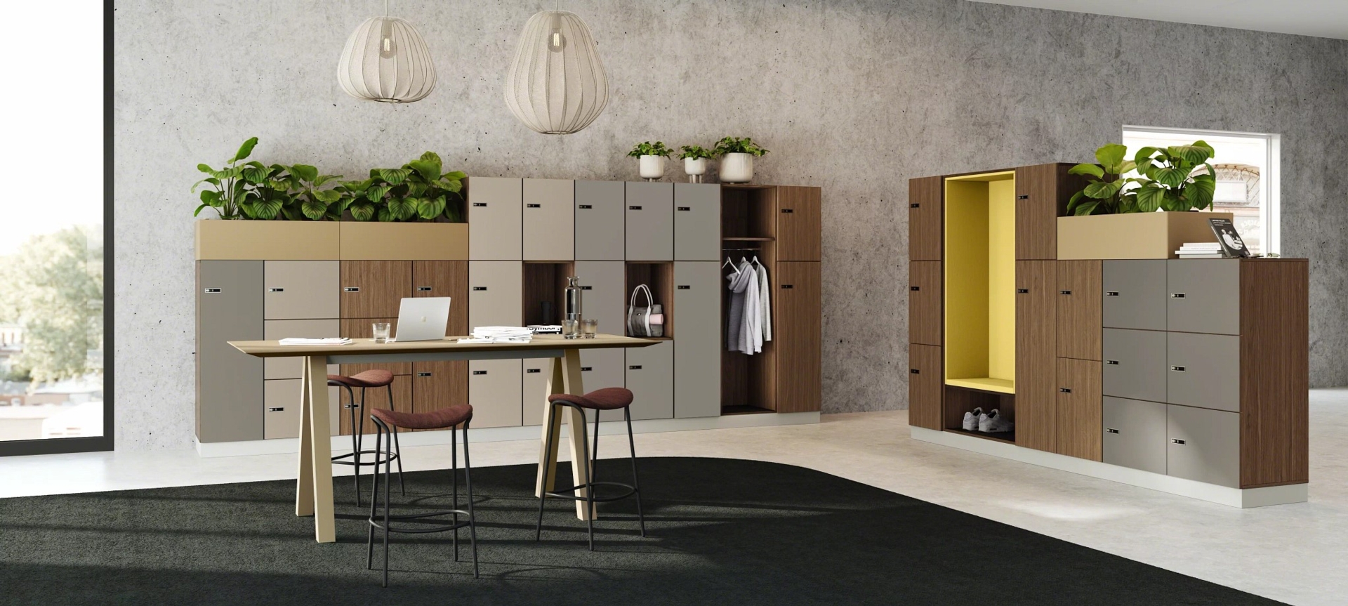 Das anpassbare Stauraumsystem WorkValet™